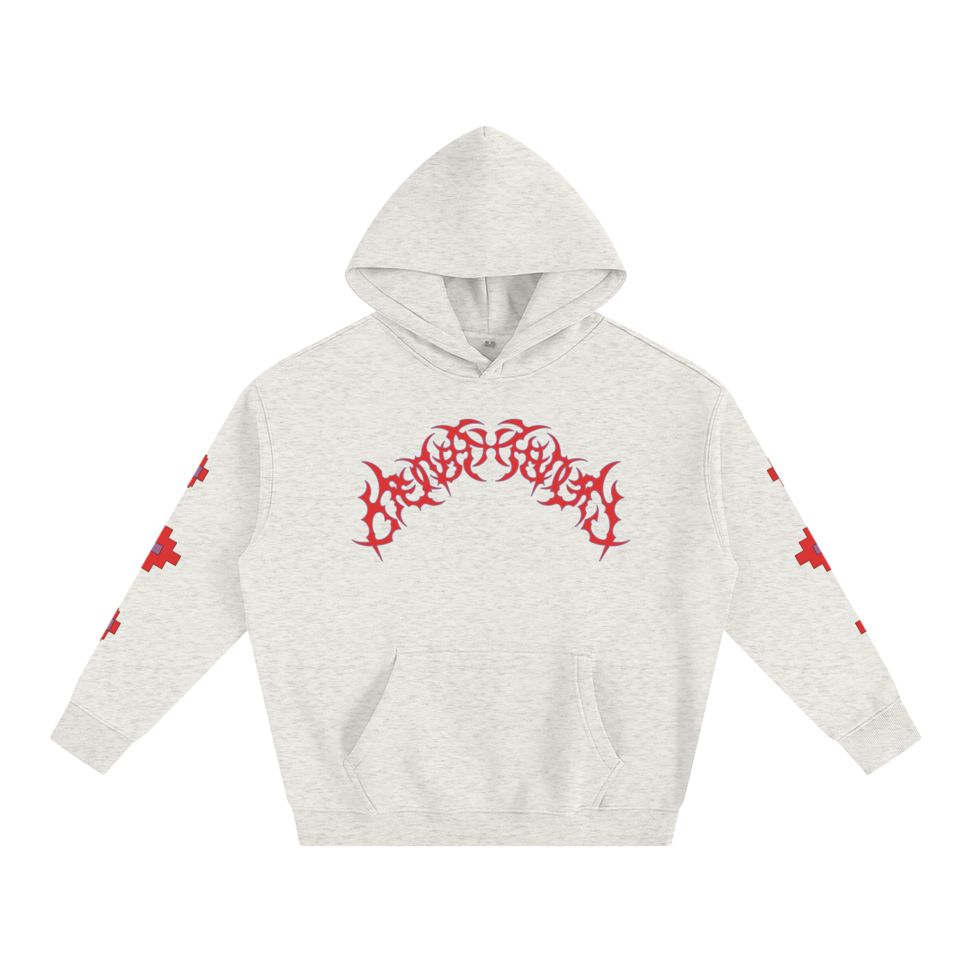 “Aim True” (Red) Oversize Hoodie