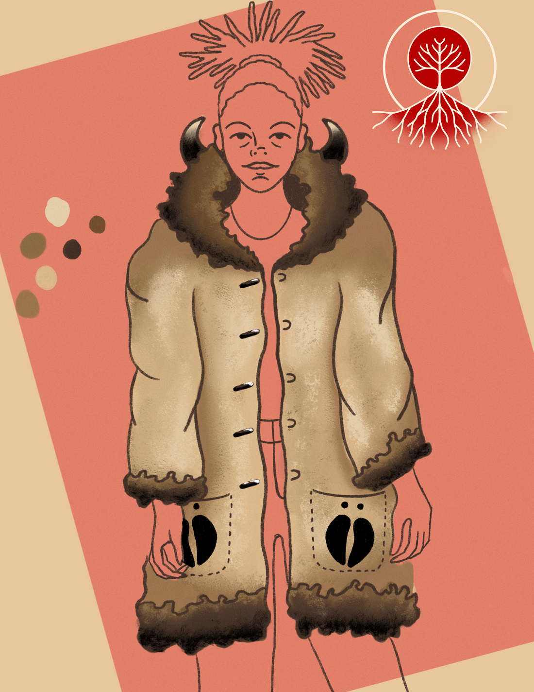 Beneath the Sun Bison Coat (CONCEPT)