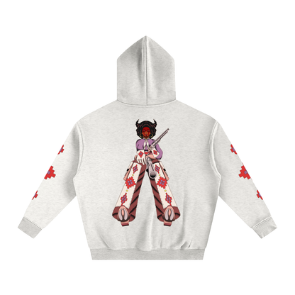 “Aim True” (Red) Oversize Hoodie