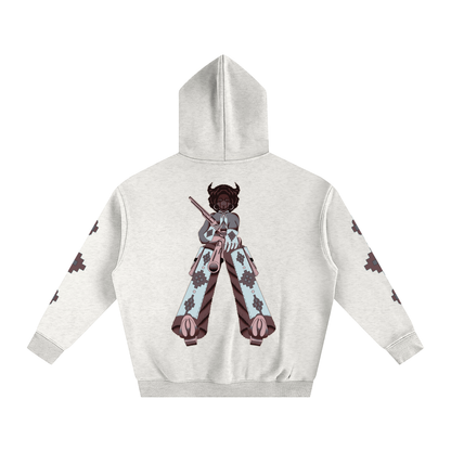 “Aim True” (Vintage) oversize hoodie